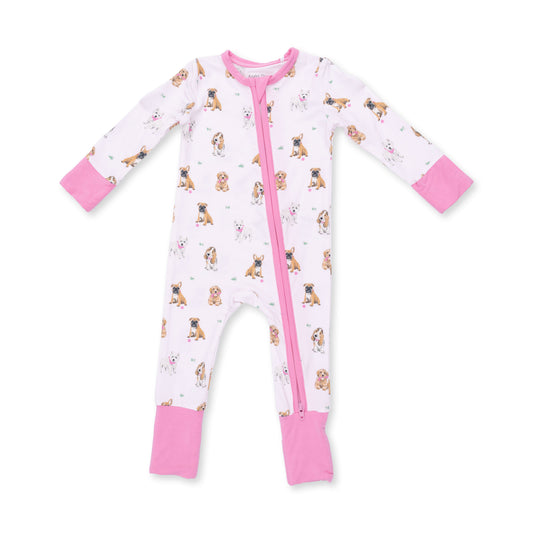 Bestie Dogs Zip Romper