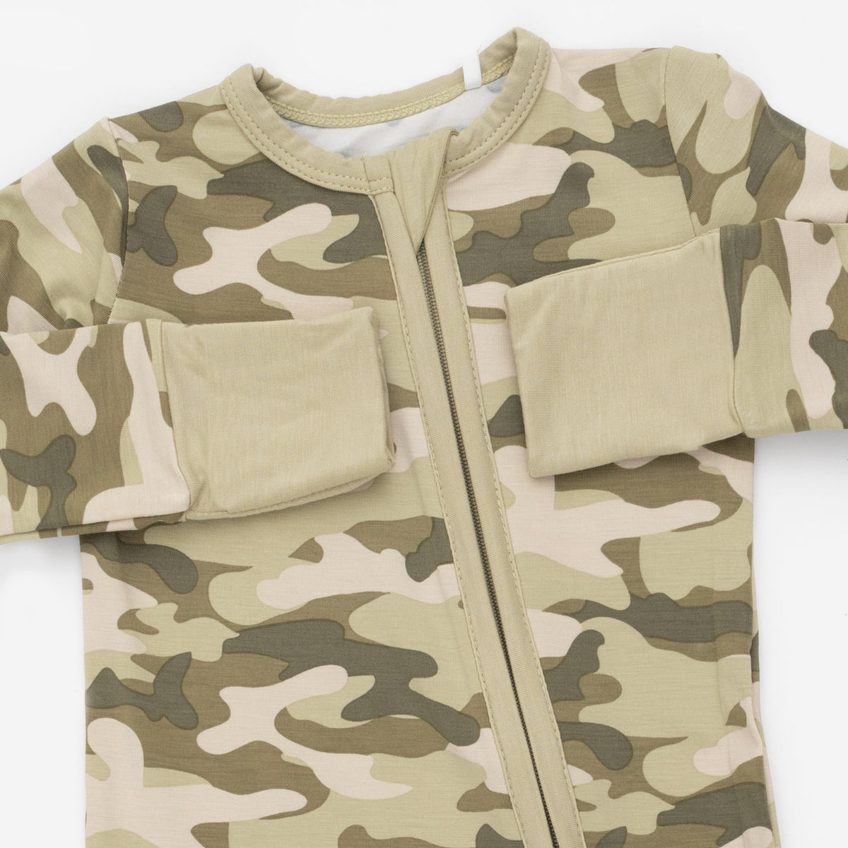 Camo Zip Romper