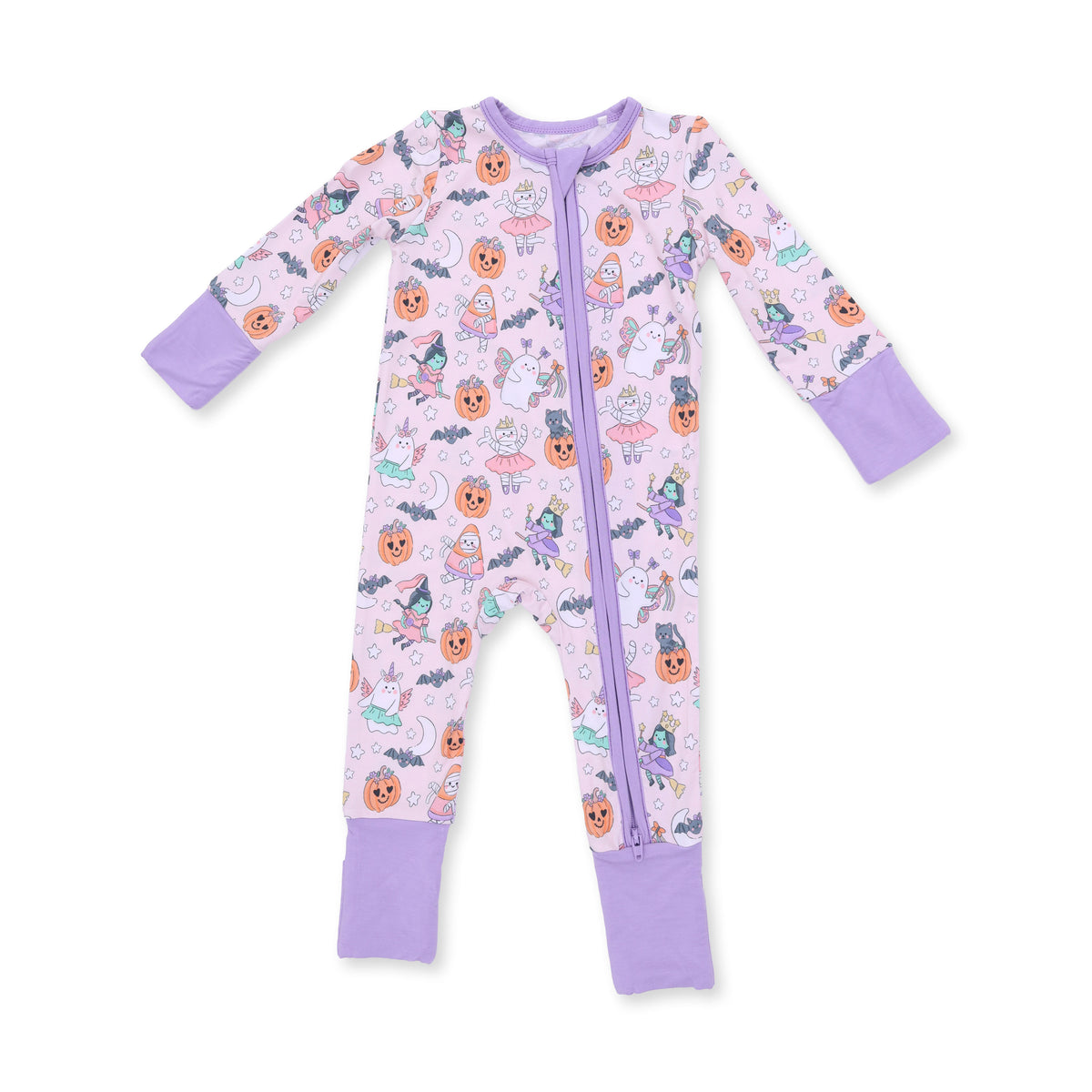 Halloween Monster Zip Romper