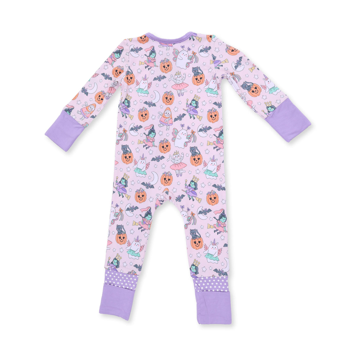 Halloween Monster Zip Romper