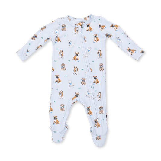 Bestie Dogs Zipper Footie