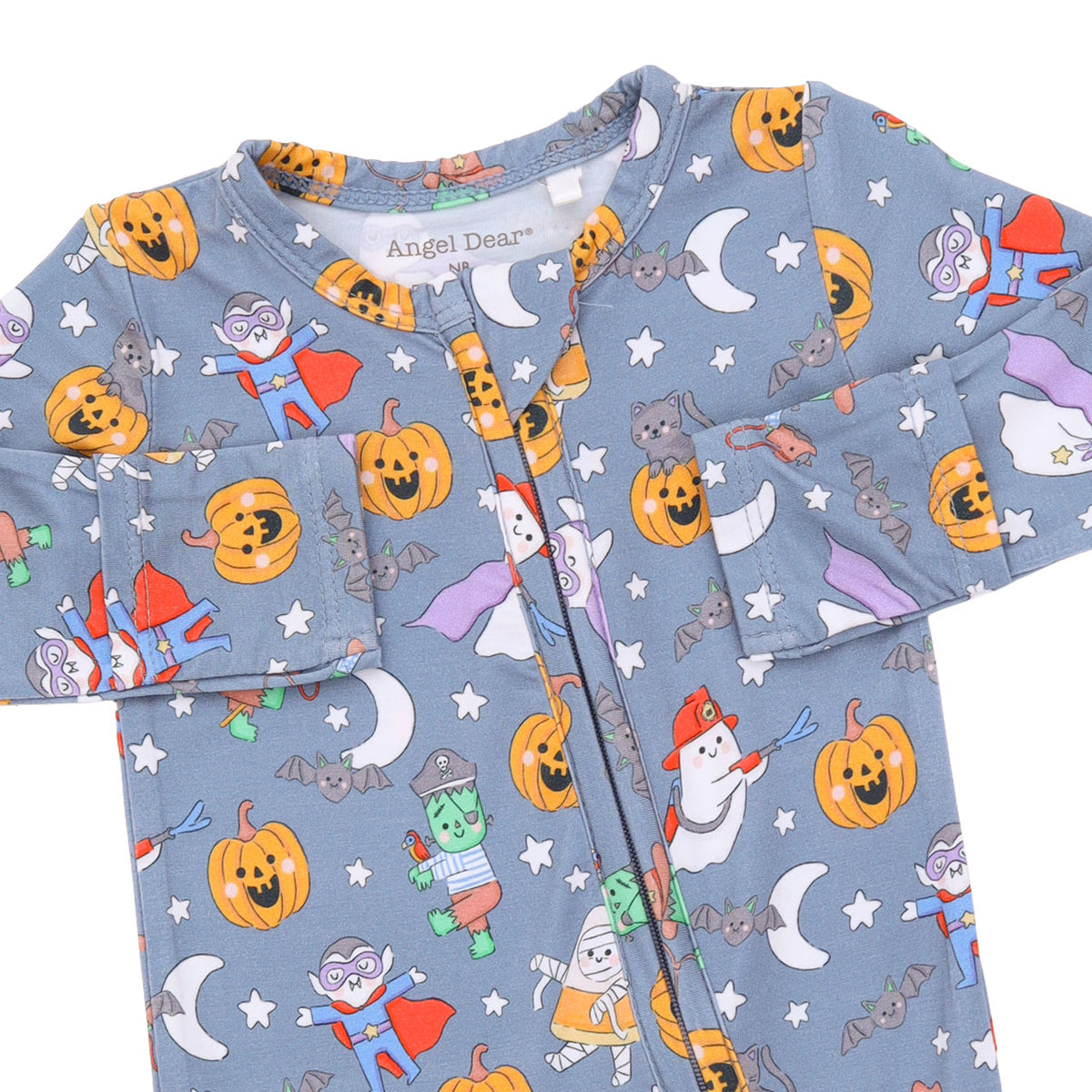 Halloween Monster Zip Footie