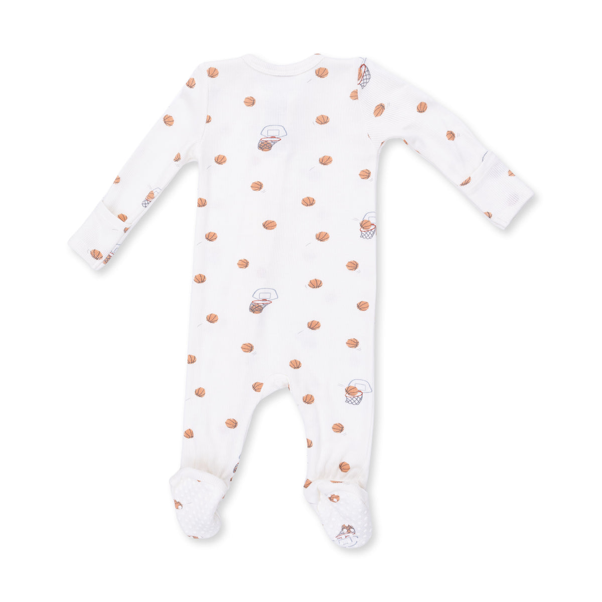 Mini Basketballs Zip Footie