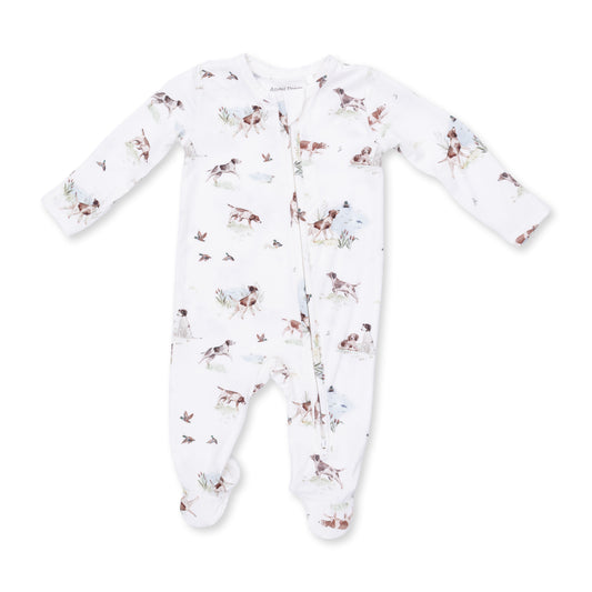 Pointer Pups & Duck Buddies Zip Footie