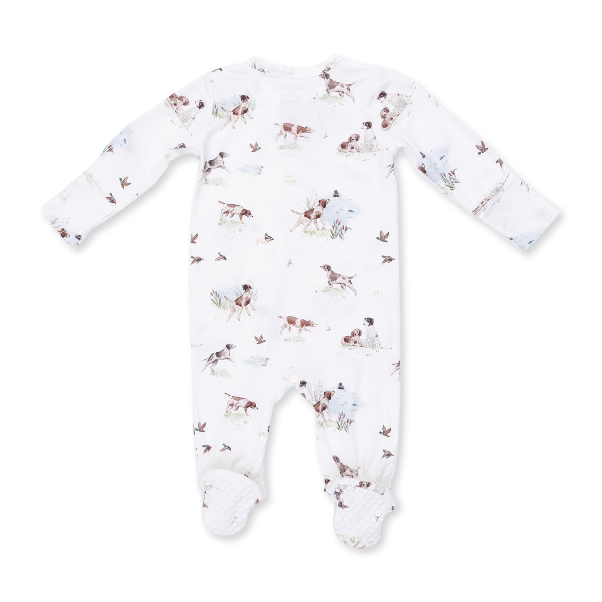 Pointer Pups & Duck Buddies Zip Footie