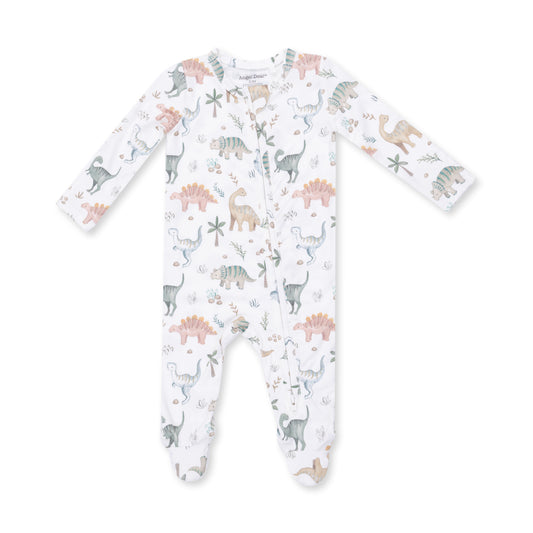 Sweet Baby Dinos Zip Footie