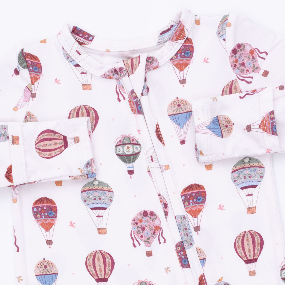 Hot Air Balloon Zip Footie