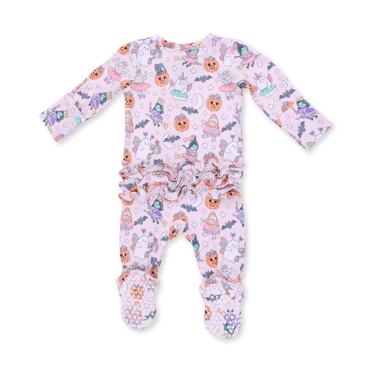 Halloween Monster Zip Footie