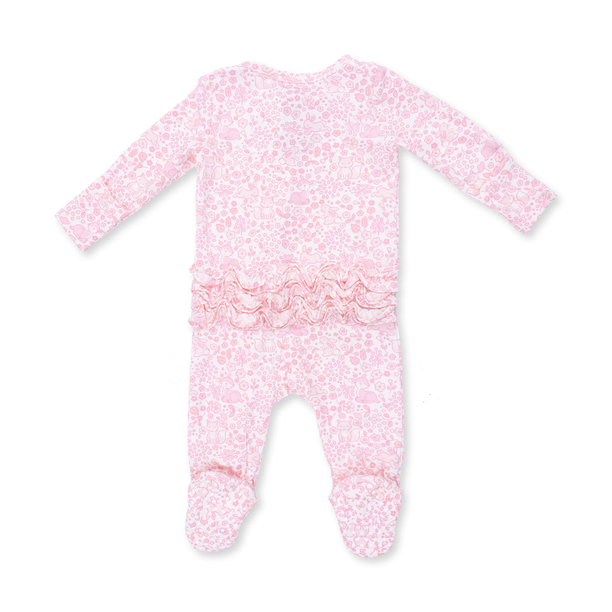 Baby Woodland Zip Footie