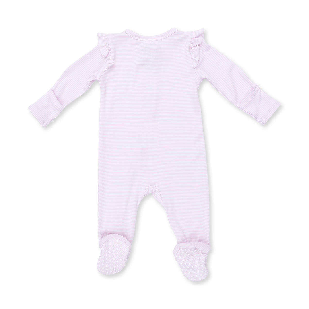 Cheer Micro Stripe Zip Footie