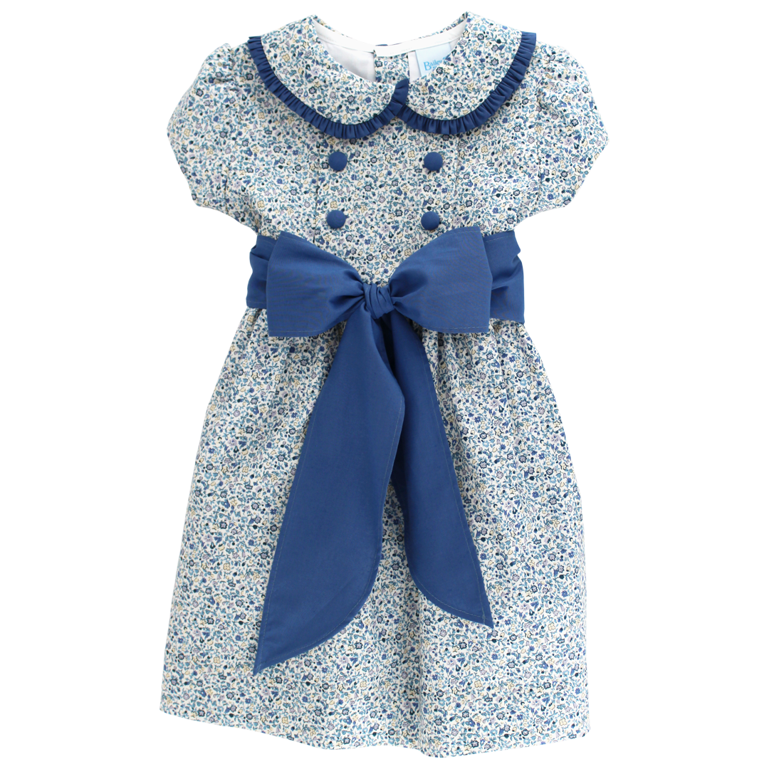 Posh Posies Cornflower Dress