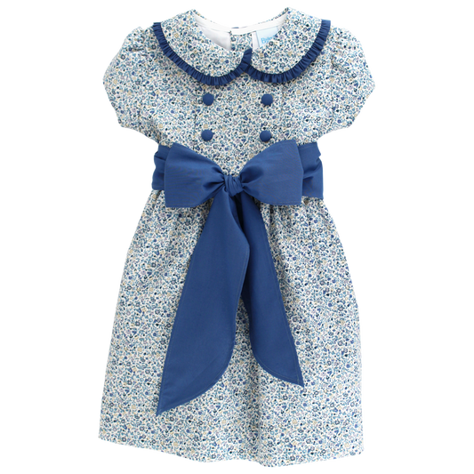 Posh Posies Cornflower Dress
