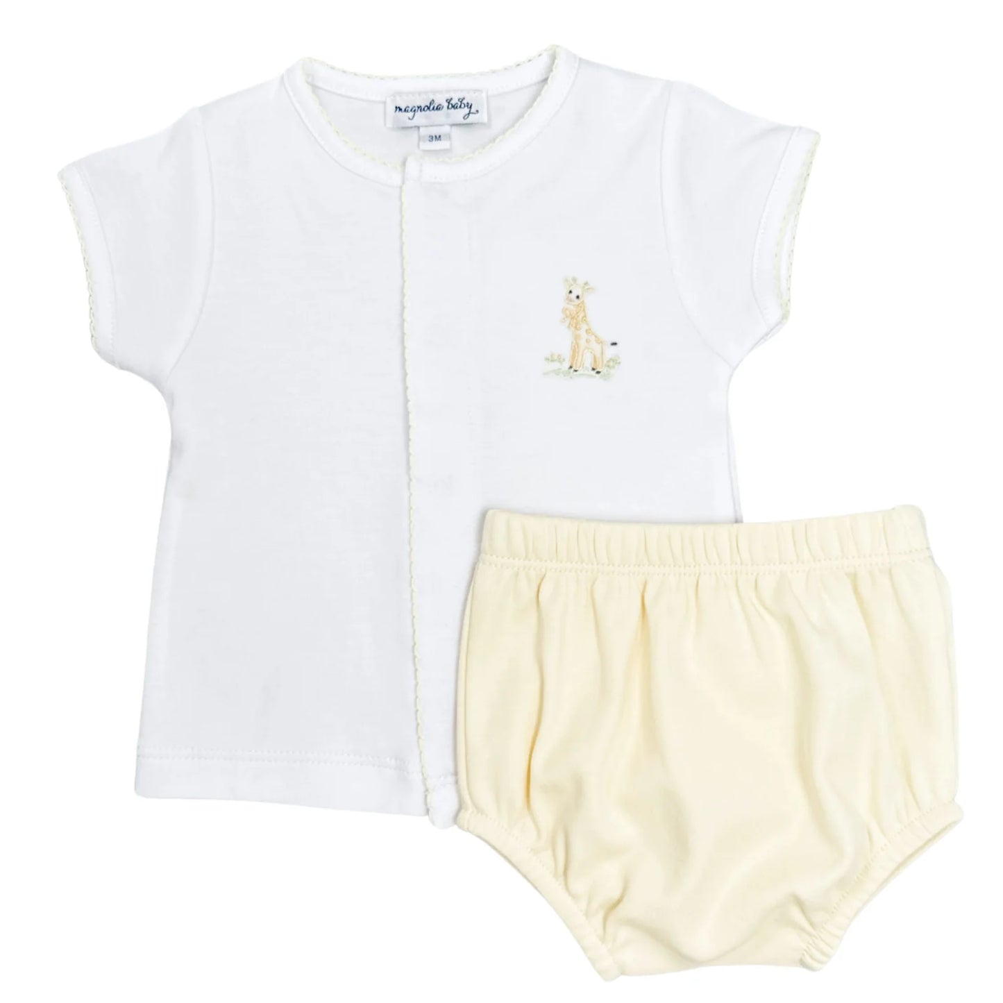 Vintage Giraffe Diaper Cover Set
